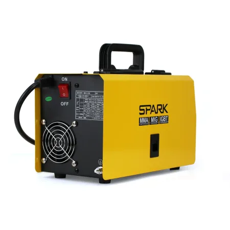 კემპის და შედუღების აპარატი FLUX მავრთულზე - SPARK MIG 300 / TIG / MMA