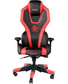 E-Blue Auroza Gaming Chair (EEC410BRAA-IA) – გეიმინგ სავარძელი, შავი/წითელი, 150 კგ-მდე დატვირთვა, 4D რეგულირებადი სახელურები