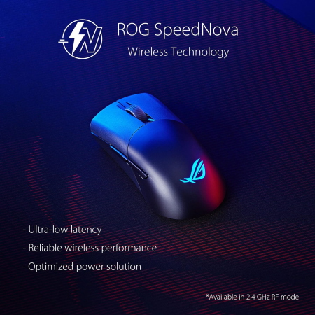 Asus ROG Keris Wireless AimPoint Gaming Mouse – თეთრი