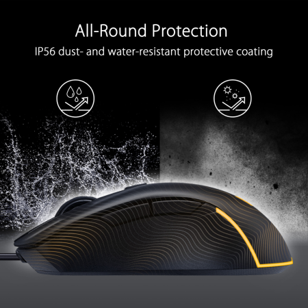 Asus TUF Gaming M3 Gen II – გეიმინგ მაუსი (შავი)