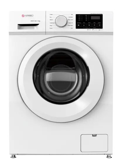 HFW710W 7 KG 1000 RPM 85x60x48 Rotary Knob Touch Display White - მსხვილი საყოფაცხოვრებო ტექნიკა, სარეცხი მანქანა