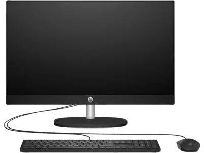 HP All-in-One Desktop PC | Maokong24A | R5-7520U | 16GB | 512GB | UMA | 23.8 FHD |FreeDos| Jet Black - კომპიუტერები & აქსესუარები, All-in-One
