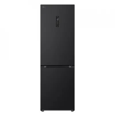 GR-B459FQFW.AEPQMER Bottom-Freezer 186x59.5x68.2 344 LT NF Inverter Display Black - მაცივარი, მსხვილი საყოფაცხოვრებო ტექნიკა