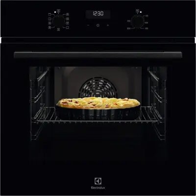 Electrolux KODEF70BZ / 2750W / 65L / SteamBake / 1 Plate Catalytic / A / Black - მსხვილი საყოფაცხოვრებო ტექნიკა, ჩასაშენებელი ტექნიკა