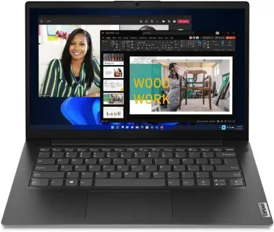 Lenovo V14 G4 (83A000M0RK) - Black - კომპიუტერები & აქსესუარები, ნოუთბუქი