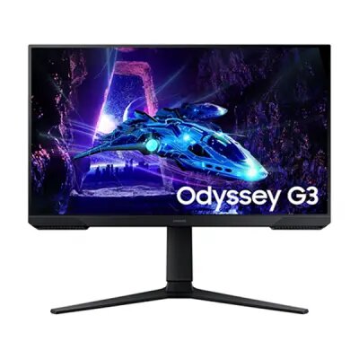 Samsung 24'' Odyssey G3 (LS24DG300EIXCI) - Black - კომპიუტერები & აქსესუარები, მონიტორი