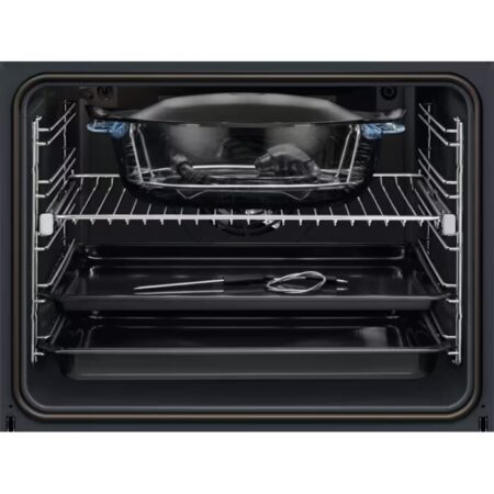 AEG NBR7P731SB / 3390W / 72L / SteamCrisp / FoodSensor / Pyrolytic Clean / A++ / Black - მსხვილი საყოფაცხოვრებო ტექნიკა, ჩასაშენებელი ტექნიკა