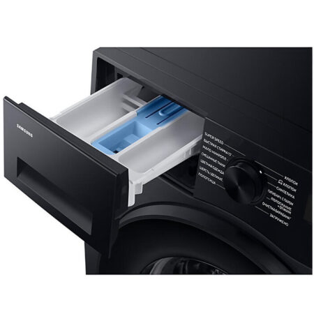 WW90DG5U34ABLP 9 KG 1400 RPM 85x60x59.5 Inverter Rotary Knob LCD Display Black - მსხვილი საყოფაცხოვრებო ტექნიკა, სარეცხი მანქანა