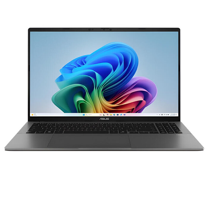 VivoBook S 16'' OLED SNAPDRAGON X ELITE 16GB 512GB SSD Qualcomm Adreno GPU Silver Win11 home Matte gray - კომპიუტერები & აქსესუარები, ნოუთბუქი